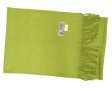(image for) Solid Cashmere Feel Scarf Lime Green