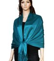 (image for) Satin Pashmina Wrap Hunter