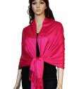 (image for) Luxury Pashmina Wrap Hot Pink