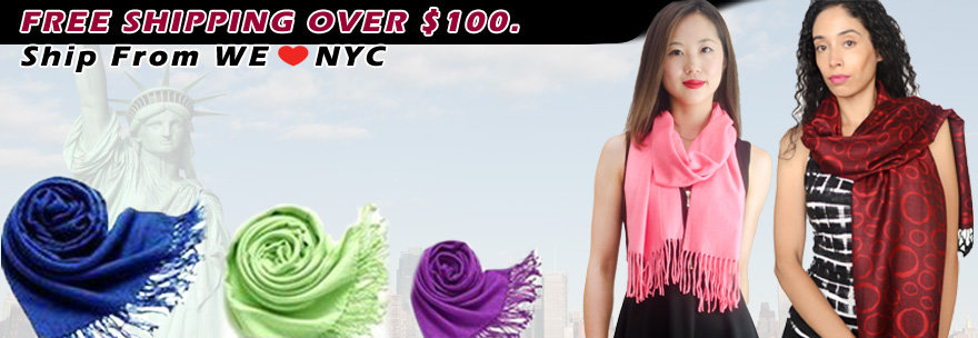 Wholesale scarves and wholesale pashmina scarf direct importers